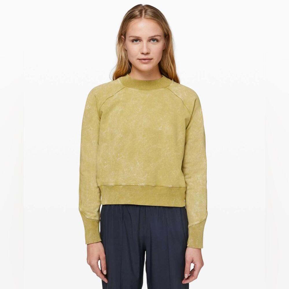 Lululemon Ready to Roll Crew Sweatshirt - Gold